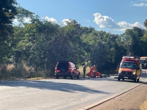 Motociclista que sofreu amputação em grave acidente na GO-330, em Ipameri, morre após dar entrada em hospital