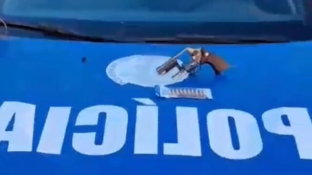 Homem é preso após ameaçar ex-companheira e esconder revólver com numeração raspada em Campo Alegre de Goiás
