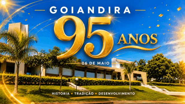 Goiandira celebra 95 anos com desfile cívico e programação especial nesta quarta-feira