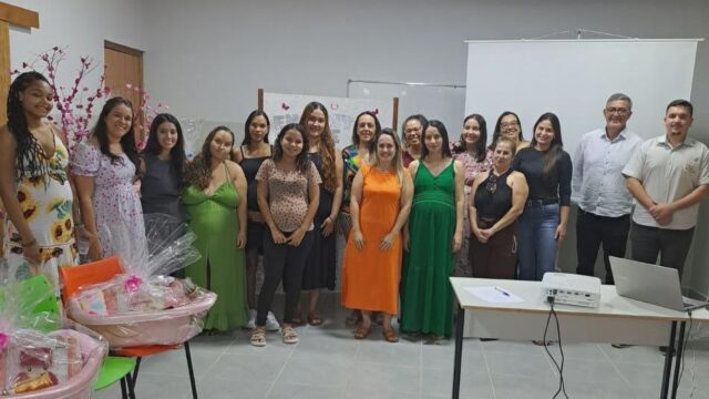 Encontro de Gestantes reforça acolhimento e cuidado humanizado em Nova Aurora
