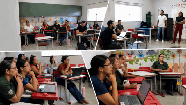 Escola Municipal Pingo de Gente realiza construção do Plano Educacional Individualizado em Marzagão