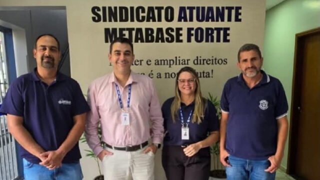 Sindicato Metabase fortalece parceria com SESI/SENAI para ampliar qualificação profissional dos trabalhadores