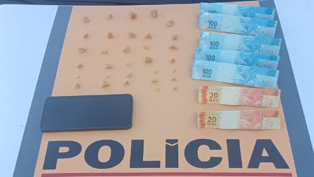 Homem é preso por tráfico de drogas após perseguição policial na LMG-746, em Monte Carmelo