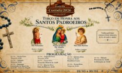 Terço em honra aos santos padroeiros começa hoje na programação da Festa da Custódia 2026 Terço em honra aos santos padroeiros começa hoje na programação da Festa da Custódia 2026