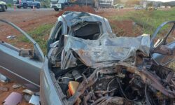 Três pessoas morrem em grave acidente na BR-153, em Rialma