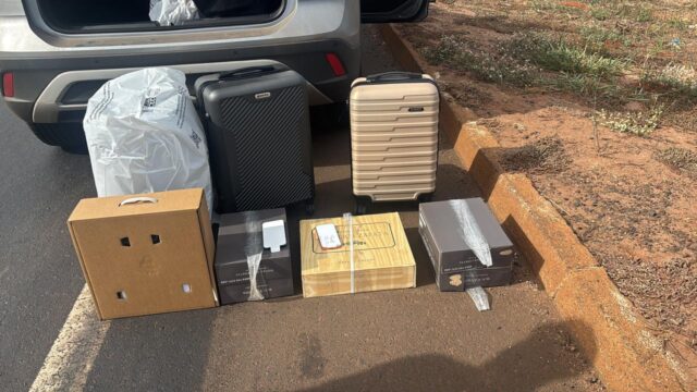 Carga avaliada em cerca de R$ 50 mil é apreendida durante operação da PM Rodoviária em Uberlândia
