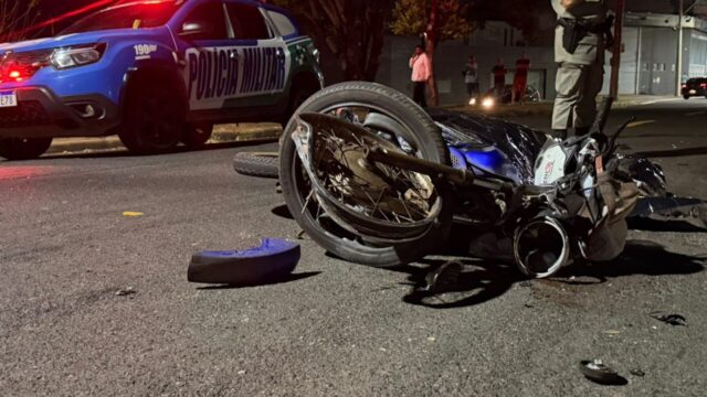 Motociclista morre após grave acidente entre duas motos no bairro das Américas, em Catalão