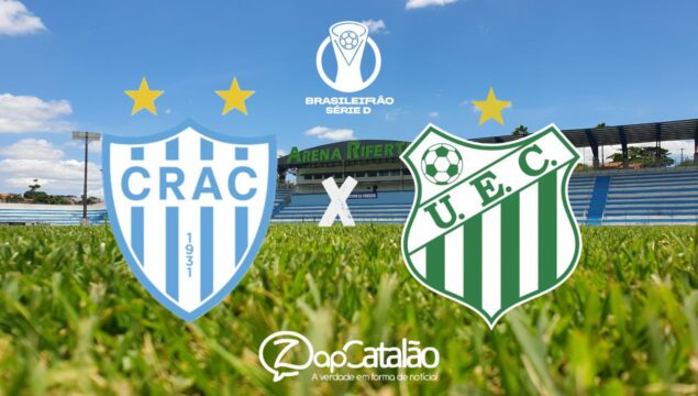 CRAC enfrenta Uberlândia em confronto pela Série D neste domingo (24)