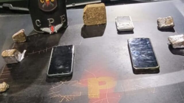 CPE prende dois suspeitos por tráfico de drogas e apreende 400 gramas de maconha em Catalão