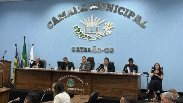Câmara de Catalão analisa mais de 40 matérias durante a 16ª sessão ordinária