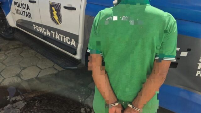 Homem foragido por crime de 3stupr0 de vulnerável é preso pela Polícia Militar em Pires do Rio