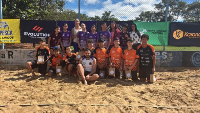 Fanáticos/AmarElo promove torneio interno de vôlei de praia e reforça papel do esporte na formação de jovens