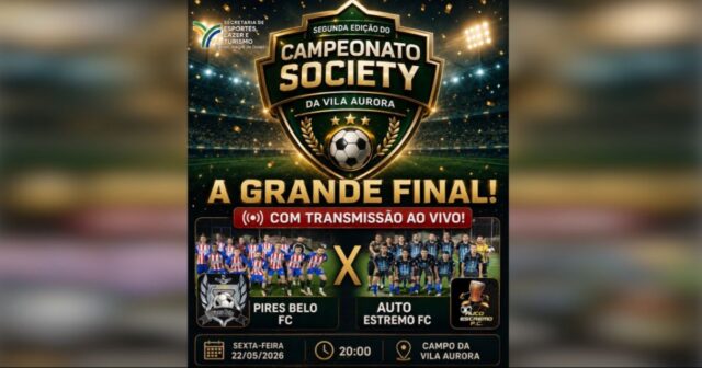 Campeonato Society da Vila Aurora chega à grande final em Campo Alegre de Goiás