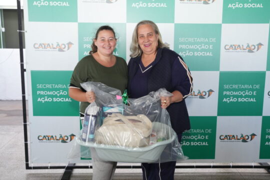 Prefeitura de Catalão e OVG realizam entrega de 150 benefícios em ação de assistência social