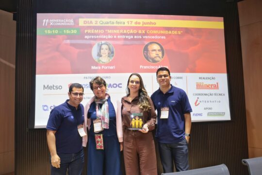 CMOC Brasil - Negócios de Nióbio e Fosfatos em Catalão e Ouvidor (GO) é destaque no 2º Prêmio Mineração & Comunidades com o projeto Saúde na Roça