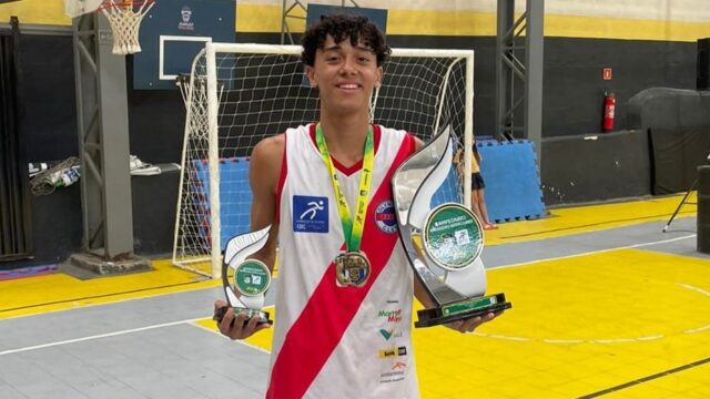 Atleta de Catalão, Adan Palhares conquista o bicampeonato brasileiro de Basquete 3x3, é eleito MVP da final e segue fazendo história no esporte