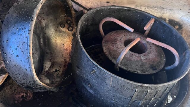 Incêndio provocado por uso de álcool em fogareiro deixa homem ferido em Araguari