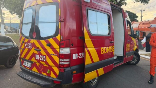 Ciclista idoso fica ferido após atropelar pedestre, em Catalão
