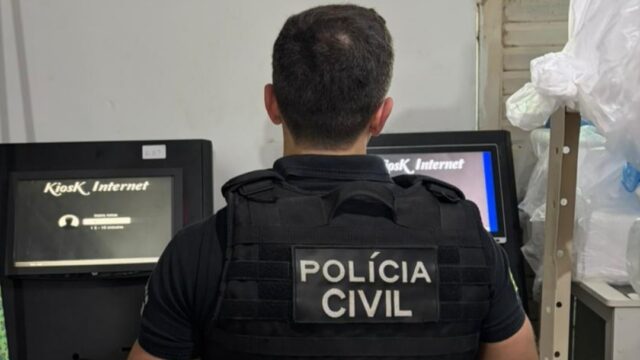 Operação da Polícia Civil apreende cerca de 30 máquinas caça-níqueis em Caldas Novas