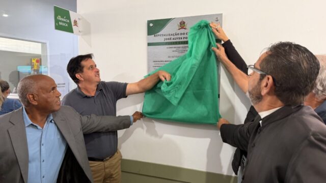 Goiandira entrega revitalização do Centro de Saúde José Alves Porto Filho após 33 anos sem reforma estrutural
