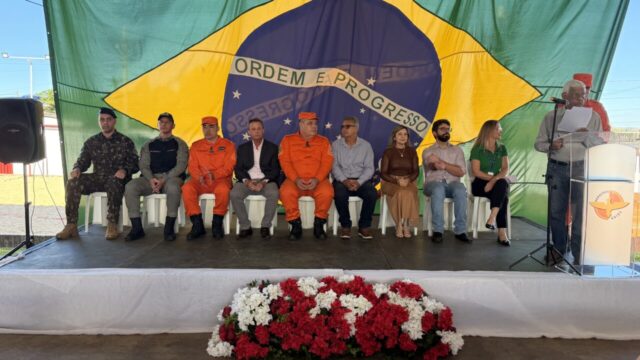 23ª Companhia Independente dos Bombeiros Militares celebra 10 anos com nova viatura, equipamentos e homenagens em Ipameri