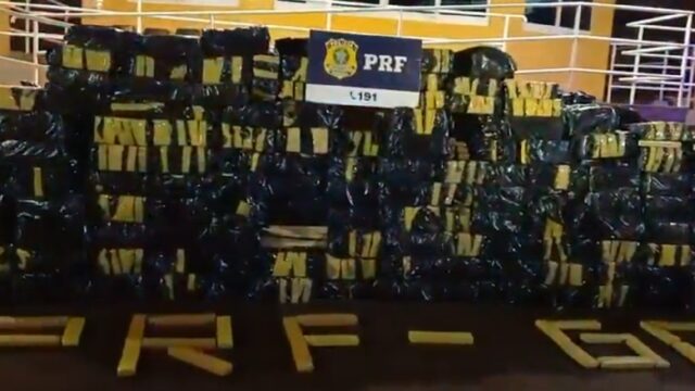 PRF e GCM de Rio Verde apreendem quase 7,5 toneladas de maconha na BR-060; maior apreensão dos últimos anos nas rodovias federais de Goiás