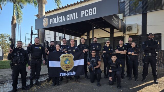 Polícias Civil e Militar deflagram operação integrada e prendem quatro suspeitos de furtar celulares avaliados em R$ 120 mil em Catalão