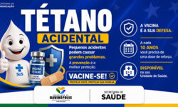 Prefeitura de Davinópolis reforça importância da vacinação contra o tétano e orienta população a manter imunização em dia Prefeitura de Davinópolis reforça importância da vacinação contra o tétano e orienta população a manter imunização em dia