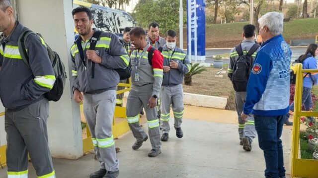 "De Mãos Dadas com o Trabalhador": Sindicato Metabase visita unidades da CMOC e reforça diálogo com a categoria