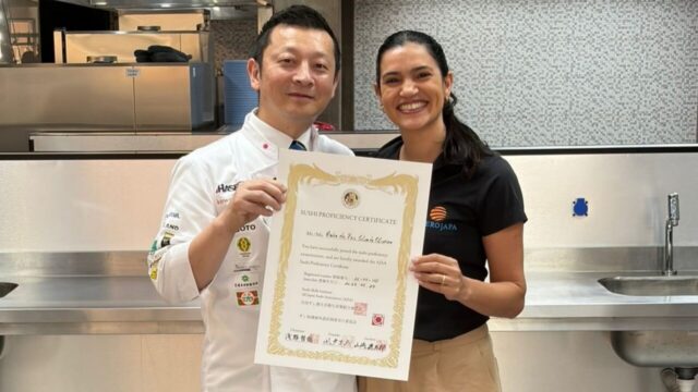 Chef do Quero Japa conquista certificação internacional e coloca Catalão em destaque na culinária japonesa