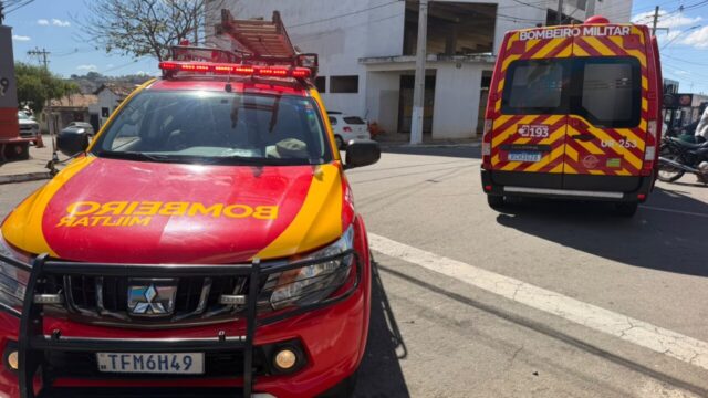 Motociclista fica ferida após colisão entre duas motos em cruzamento de Catalão