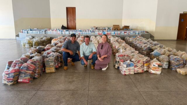 Expo Campo Alegre 2026 arrecada cerca de 6 toneladas de alimentos e 3.470 litros de leite para instituições filantrópicas