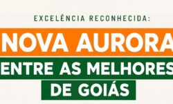 Nova Aurora conquista nota máxima da STN e se destaca entre os 246 municípios goiano Nova Aurora conquista nota máxima da STN e se destaca entre os 246 municípios goiano