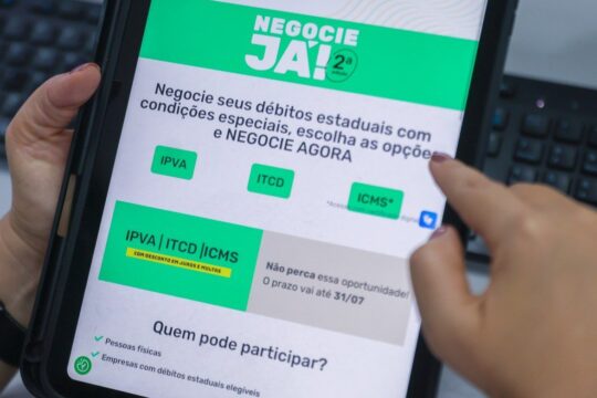 Contribuintes têm até 31 de julho para negociar débitos pelo Negocie Já II