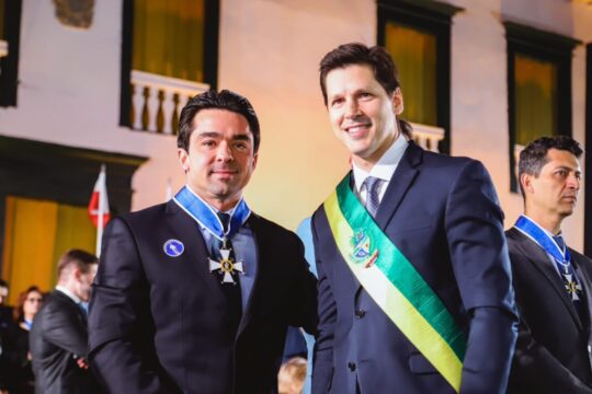 Secretário da Seinfra, Ricardo de Oliveira recebe Comenda da Ordem do Mérito Anhanguera