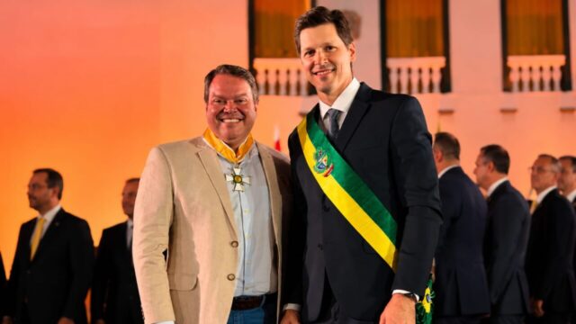 Prefeito de Corumbaíba, Wísner Araújo, recebe Comenda da Ordem do Mérito Anhanguera 2026
