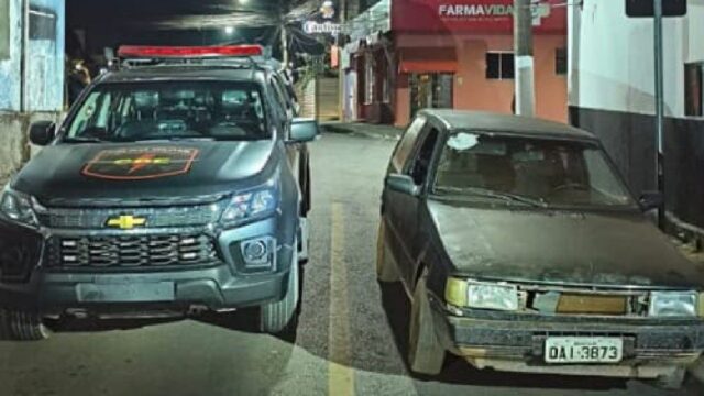 CPE recupera Fiat Uno furtado no bairro Jardim Paulista, em Catalão