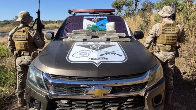 COD prende traficante com 11 kg de maconha em Ipameri; droga seria distribuída em Goiás