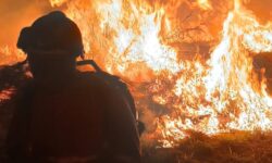 Incêndio em lote vago mobiliza Bombeiros por mais de duas horas em Caldas Novas