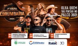 Palco 360º terá atrações regionais durante a 1ª Expo Corumbaíba 2026