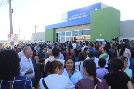 Prefeitura de Catalão e Governo Federal inaugura a moderna Unidade Básica de Saúde da Família Márcia Fayad Campos à população, no bairro Jardim Primavera