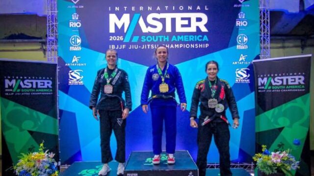 Atleta de Catalão conquista bicampeonato em campeonato internacional de jiu-jítsu neste domingo