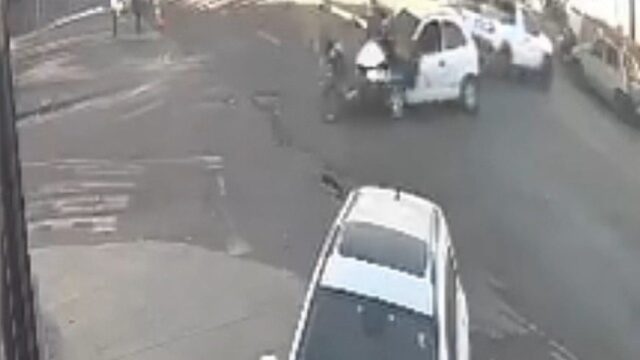 Motociclista fica ferido após carro fazer conversão à esquerda e provocar acidente em Catalão