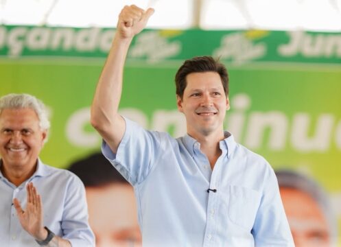 Daniel Vilela venceria eventual segundo turno com vantagem de até 38 pontos, mostra Quaest