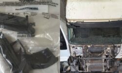 PRF e Polícia Civil desarticulam esquema de clonagem de caminhões e prendem dois homens em Uberlândia PRF e Polícia Civil desarticulam esquema de clonagem de caminhões e prendem dois homens em Uberlândia
