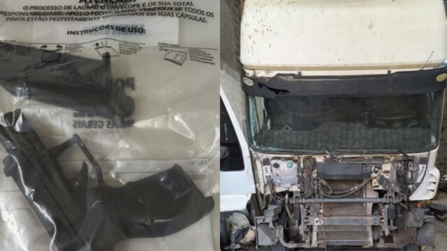 PRF e Polícia Civil desarticulam esquema de clonagem de caminhões e prendem dois homens em Uberlândia