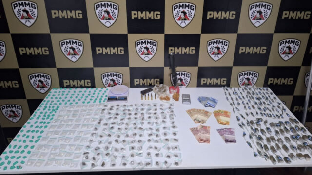 Homem é preso com drogas armazenadas em freezer durante ação da PM em Uberlândia