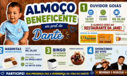 Ouvidor promove, neste domingo (12), almoço beneficente para arrecadar recursos para cirurgia do pequeno Dante Ouvidor promove, neste domingo (12), almoço beneficente para arrecadar recursos para cirurgia do pequeno Dante