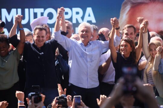 PSD oficializa candidatura de Ronaldo Caiado à Presidência da República durante convenção nacional