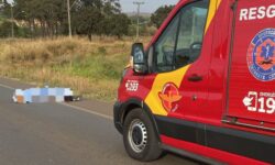 Homem morre atropelado na GO-330, em frente à UEG, em Ipameri Homem morre atropelado na GO-330, em frente à UEG, em Ipameri